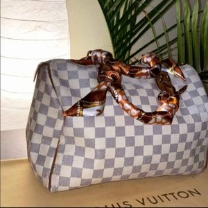 Louis Vuitton Speedy 30 Damier Azur